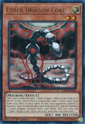 Cyber Dragon Core (UR) (RA04-EN013) - Quarter Century Stampede 1st Edition Quarter Century Stampede Yugioh Single  Squirtle Squad Card Shop.