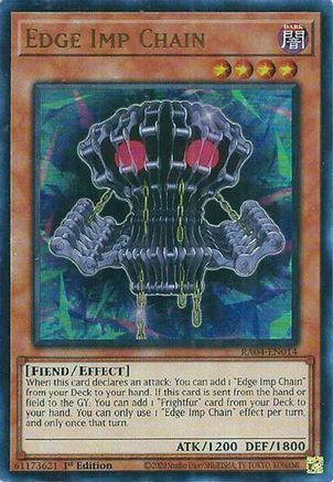 Edge Imp Chain (UR) (RA04-EN014) - Quarter Century Stampede 1st Edition Quarter Century Stampede Yugioh Single  Squirtle Squad Card Shop.