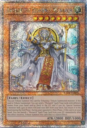 Ehther the Heavenly Monarch (Quarter Century Secret Rare) (RA04-EN018) - Quarter Century Stampede 1st Edition Quarter Century Stampede Yugioh Single  Squirtle Squad Card Shop.