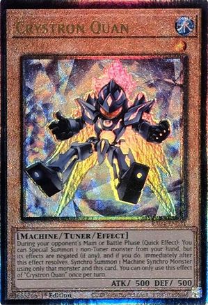 Crystron Quan (PUR) (RA04-EN021) - Quarter Century Stampede 1st Edition Quarter Century Stampede Yugioh Single  Squirtle Squad Card Shop.
