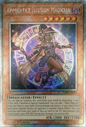 Apprentice Illusion Magician (Platinum Secret Rare) (RA04-EN023) - Quarter Century Stampede 1st Edition Quarter Century Stampede Yugioh Single  Squirtle Squad Card Shop.