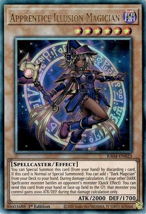 Apprentice Illusion Magician (PUR) (RA04-EN023) - Quarter Century Stampede 1st Edition Quarter Century Stampede Yugioh Single  Squirtle Squad Card Shop.