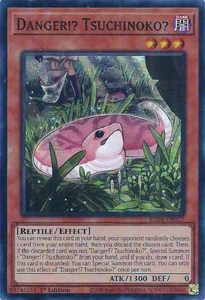 Danger!? Tsuchinoko? (RA04-EN027) - Quarter Century Stampede 1st Edition Quarter Century Stampede Yugioh Single  Squirtle Squad Card Shop.