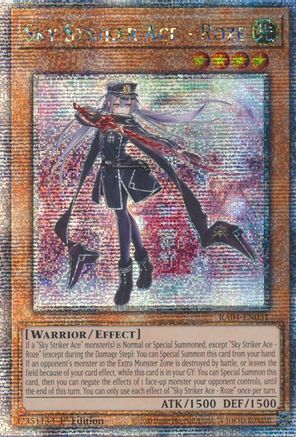 Sky Striker Ace - Roze (Quarter Century Secret Rare) (RA04-EN031) - Quarter Century Stampede 1st Edition Quarter Century Stampede Yugioh Single  Squirtle Squad Card Shop.