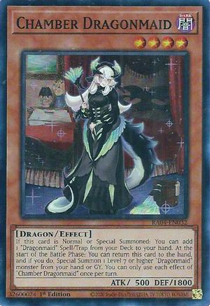 Chamber Dragonmaid (RA04-EN032) - Quarter Century Stampede 1st Edition Quarter Century Stampede Yugioh Single  Squirtle Squad Card Shop.