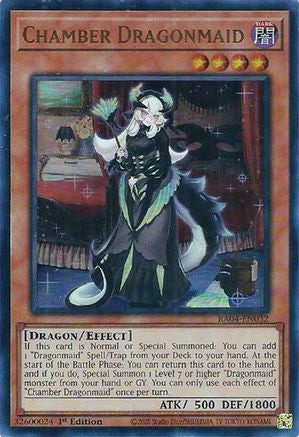 Chamber Dragonmaid (UR) (RA04-EN032) - Quarter Century Stampede 1st Edition Quarter Century Stampede Yugioh Single  Squirtle Squad Card Shop.