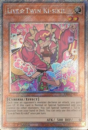 Live Twin Ki-sikil (Platinum Secret Rare) (RA04-EN035) - Quarter Century Stampede 1st Edition Quarter Century Stampede Yugioh Single  Squirtle Squad Card Shop.