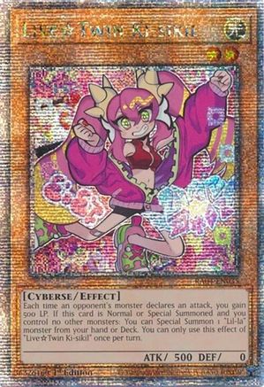 Live Twin Ki-sikil (Quarter Century Secret Rare) (RA04-EN035) - Quarter Century Stampede 1st Edition Quarter Century Stampede Yugioh Single  Squirtle Squad Card Shop.