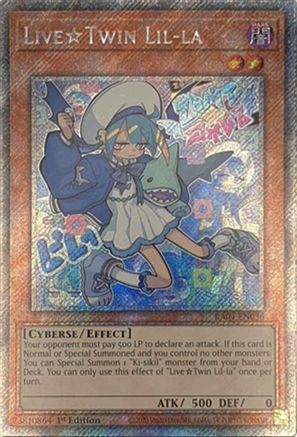 Live Twin Lil-la (Platinum Secret Rare) (RA04-EN036) - Quarter Century Stampede 1st Edition Quarter Century Stampede Yugioh Single  Squirtle Squad Card Shop.