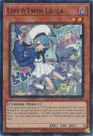 Live Twin Lil-la (RA04-EN036) - Quarter Century Stampede 1st Edition Quarter Century Stampede Yugioh Single  Squirtle Squad Card Shop.