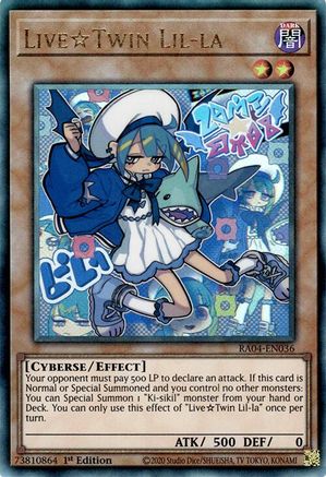 Live Twin Lil-la (PUR) (RA04-EN036) - Quarter Century Stampede 1st Edition Quarter Century Stampede Yugioh Single  Squirtle Squad Card Shop.