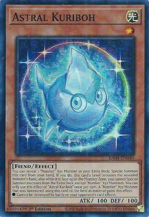 Astral Kuriboh (RA04-EN040) - Quarter Century Stampede 1st Edition Quarter Century Stampede Yugioh Single  Squirtle Squad Card Shop.