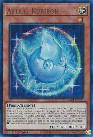 Astral Kuriboh (UR) (RA04-EN040) - Quarter Century Stampede 1st Edition Quarter Century Stampede Yugioh Single  Squirtle Squad Card Shop.