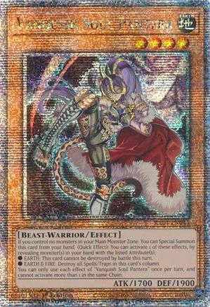 Vanquish Soul Pantera (Quarter Century Secret Rare) (RA04-EN044) - Quarter Century Stampede 1st Edition Quarter Century Stampede Yugioh Single  Squirtle Squad Card Shop.