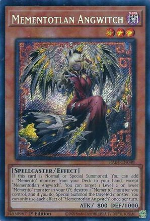 Mementotlan Angwitch (Secret Rare) (RA04-EN048) - Quarter Century Stampede 1st Edition Quarter Century Stampede Yugioh Single  Squirtle Squad Card Shop.