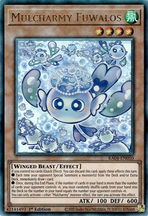 Mulcharmy Fuwalos (PUR) (RA04-EN050) - Quarter Century Stampede 1st Edition Quarter Century Stampede Yugioh Single  Squirtle Squad Card Shop.
