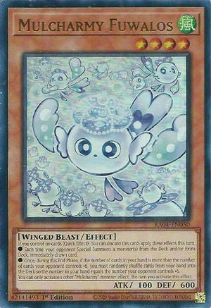 Mulcharmy Fuwalos (UR) (RA04-EN050) - Quarter Century Stampede 1st Edition Quarter Century Stampede Yugioh Single  Squirtle Squad Card Shop.