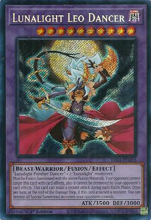 Lunalight Leo Dancer (Secret Rare) (RA04-EN053) - Quarter Century Stampede 1st Edition Quarter Century Stampede Yugioh Single  Squirtle Squad Card Shop.