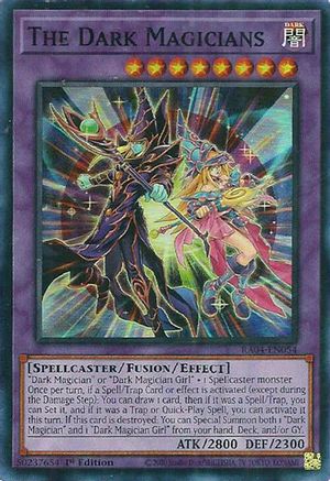 The Dark Magicians (RA04-EN054) - Quarter Century Stampede 1st Edition Quarter Century Stampede Yugioh Single  Squirtle Squad Card Shop.