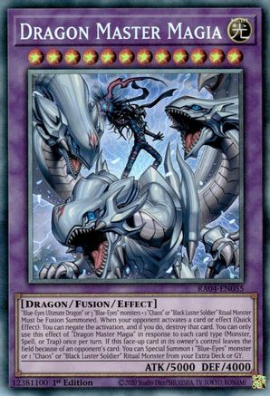 Dragon Master Magia (PCR) (RA04-EN055) - Quarter Century Stampede 1st Edition Quarter Century Stampede Yugioh Single  Squirtle Squad Card Shop.