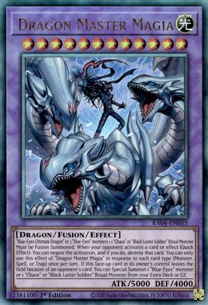 Dragon Master Magia (PUR) (RA04-EN055) - Quarter Century Stampede 1st Edition Quarter Century Stampede Yugioh Single  Squirtle Squad Card Shop.