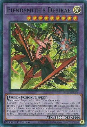 Fiendsmith's Desirae (RA04-EN056) - Quarter Century Stampede 1st Edition Quarter Century Stampede Yugioh Single  Squirtle Squad Card Shop.