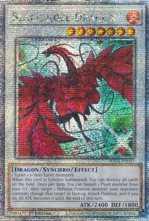 Black Rose Dragon (Alternate Art) (Quarter Century Secret Rare) (RA04-EN057) - Quarter Century Stampede 1st Edition Quarter Century Stampede Yugioh Single  Squirtle Squad Card Shop.