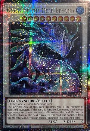 Ghoti of the Deep Beyond (Quarter Century Secret Rare) (RA04-EN060) - Quarter Century Stampede 1st Edition Quarter Century Stampede Yugioh Single  Squirtle Squad Card Shop.