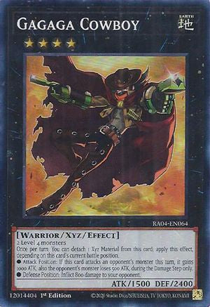 Gagaga Cowboy (RA04-EN064) - Quarter Century Stampede 1st Edition Quarter Century Stampede Yugioh Single  Squirtle Squad Card Shop.