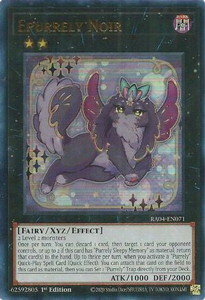 Epurrely Noir (UR) (RA04-EN071) - Quarter Century Stampede 1st Edition Quarter Century Stampede Yugioh Single  Squirtle Squad Card Shop.