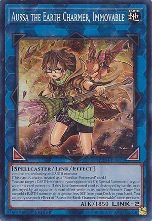 Aussa the Earth Charmer, Immovable (RA04-EN078) - Quarter Century Stampede 1st Edition Quarter Century Stampede Yugioh Single  Squirtle Squad Card Shop.