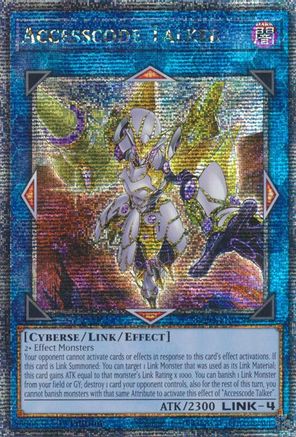 Accesscode Talker (New Art) (Quarter Century Secret Rare) (RA04-EN079) - Quarter Century Stampede 1st Edition Quarter Century Stampede Yugioh Single  Squirtle Squad Card Shop.