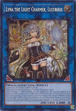 Lyna the Light Charmer, Lustrous (Secret Rare) (RA04-EN081) - Quarter Century Stampede 1st Edition Quarter Century Stampede Yugioh Single  Squirtle Squad Card Shop.