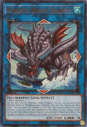 Worldsea Dragon Zealantis (UR) (RA04-EN082) - Quarter Century Stampede 1st Edition Quarter Century Stampede Yugioh Single  Squirtle Squad Card Shop.