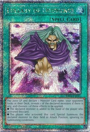 Lullaby of Obedience (Quarter Century Secret Rare) (RA04-EN085) - Quarter Century Stampede 1st Edition Quarter Century Stampede Yugioh Single  Squirtle Squad Card Shop.
