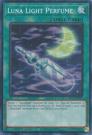 Luna Light Perfume (RA04-EN090) - Quarter Century Stampede 1st Edition Quarter Century Stampede Yugioh Single  Squirtle Squad Card Shop.