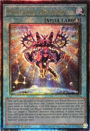 Meteonis Drytron (PUR) (RA04-EN096) - Quarter Century Stampede 1st Edition Quarter Century Stampede Yugioh Single  Squirtle Squad Card Shop.