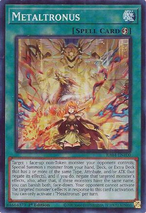 Metaltronus (RA04-EN100) - Quarter Century Stampede 1st Edition Quarter Century Stampede Yugioh Single  Squirtle Squad Card Shop.