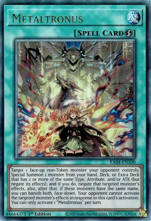 Metaltronus (PUR) (RA04-EN100) - Quarter Century Stampede 1st Edition Quarter Century Stampede Yugioh Single  Squirtle Squad Card Shop.