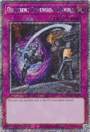 Different Dimension Ground (Platinum Secret Rare) (RA04-EN101) - Quarter Century Stampede 1st Edition Quarter Century Stampede Yugioh Single  Squirtle Squad Card Shop.