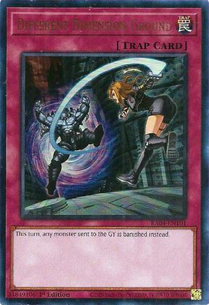 Different Dimension Ground (UR) (RA04-EN101) - Quarter Century Stampede 1st Edition Quarter Century Stampede Yugioh Single  Squirtle Squad Card Shop.