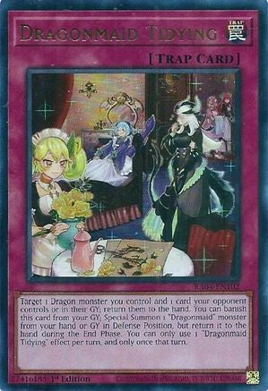 Dragonmaid Tidying (UR) (RA04-EN102) - Quarter Century Stampede 1st Edition Quarter Century Stampede Yugioh Single  Squirtle Squad Card Shop.