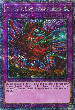 Destructive Daruma Karma Cannon (Quarter Century Secret Rare) (RA04-EN103) - Quarter Century Stampede 1st Edition Quarter Century Stampede Yugioh Single  Squirtle Squad Card Shop.