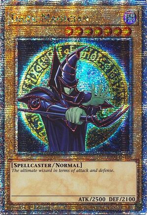 Dark Magician (9th Art) (Quarter Century Secret Rare) (RA04-EN106) - Quarter Century Stampede 1st Edition Quarter Century Stampede Yugioh Single  Squirtle Squad Card Shop.