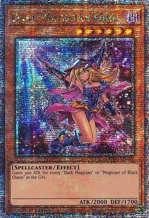 Dark Magician Girl (7th Art) (Quarter Century Secret Rare) (RA04-EN107) - Quarter Century Stampede 1st Edition Quarter Century Stampede Yugioh Single  Squirtle Squad Card Shop.