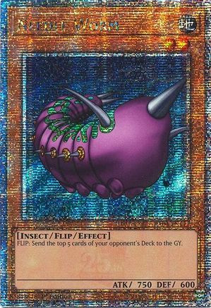 Needle Worm (Quarter Century Secret Rare) (RA04-EN112) - Quarter Century Stampede 1st Edition Quarter Century Stampede Yugioh Single  Squirtle Squad Card Shop.