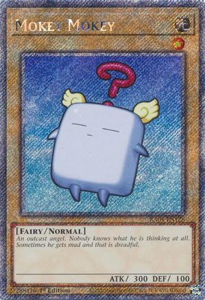 Mokey Mokey (Platinum Secret Rare) (RA04-EN126) - Quarter Century Stampede 1st Edition Quarter Century Stampede Yugioh Single  Squirtle Squad Card Shop.