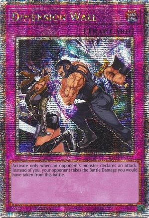 Dimension Wall (Quarter Century Secret Rare) (RA04-EN127) - Quarter Century Stampede 1st Edition Quarter Century Stampede Yugioh Single  Squirtle Squad Card Shop.