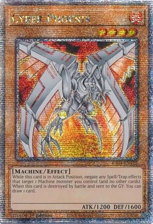Cyber Phoenix (Quarter Century Secret Rare) (RA04-EN129) - Quarter Century Stampede 1st Edition Quarter Century Stampede Yugioh Single  Squirtle Squad Card Shop.
