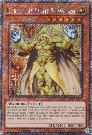 Kuraz the Light Monarch (Platinum Secret Rare) (RA04-EN133) - Quarter Century Stampede 1st Edition Quarter Century Stampede Yugioh Single  Squirtle Squad Card Shop.